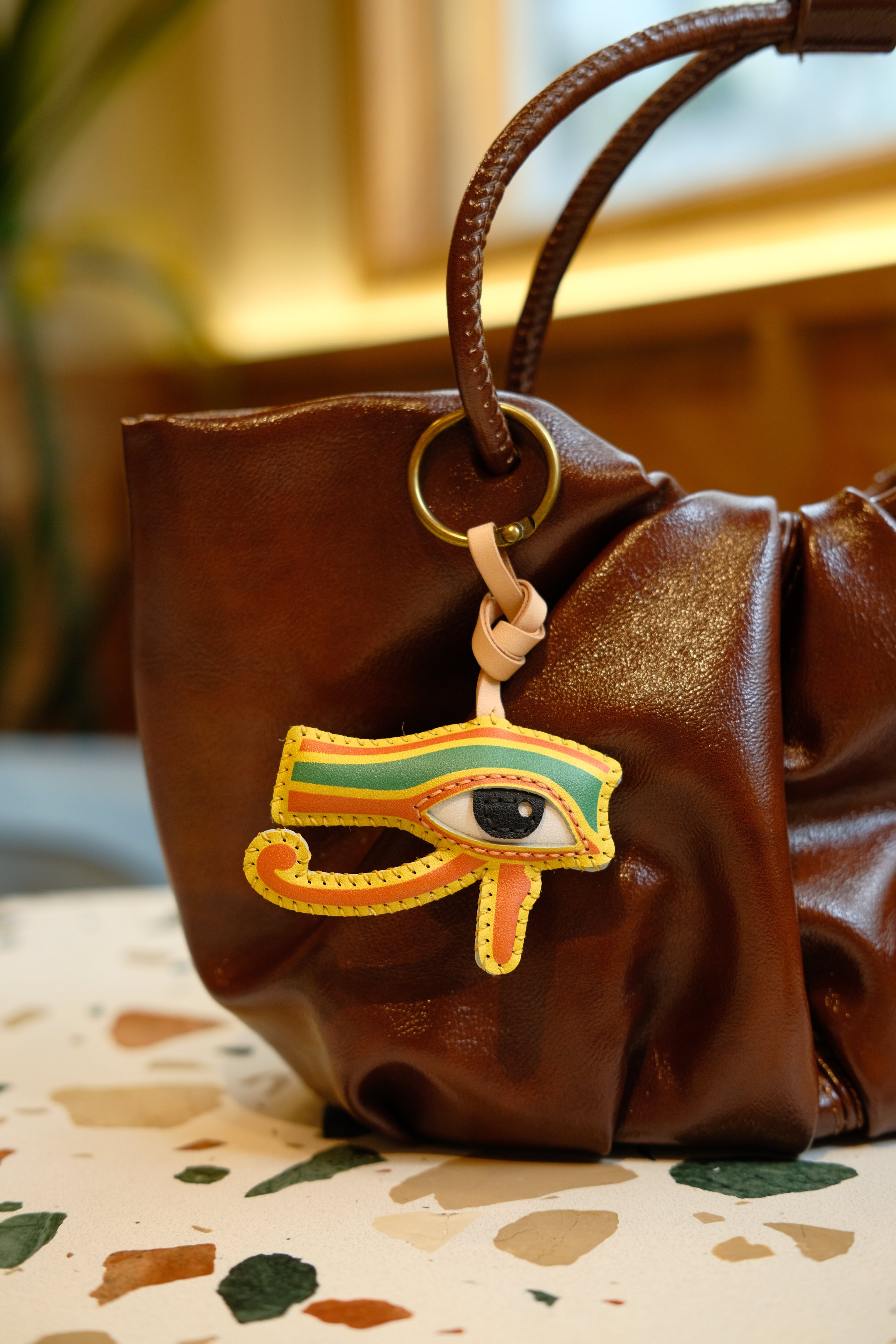 Lucky Symbol Collection Leather Charm