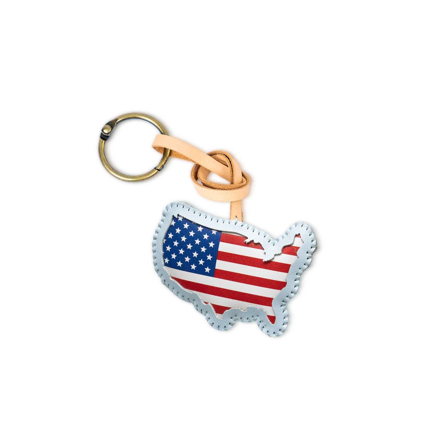 Nation Collection Leather Charm
