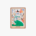 Wooden Wall Art - Australia City Maps