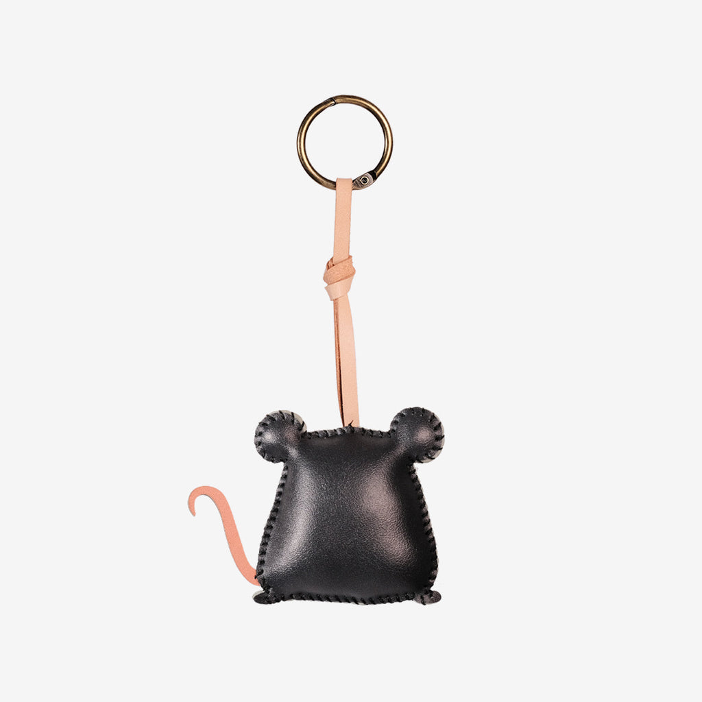  Mouse Leather Bag Charm-241