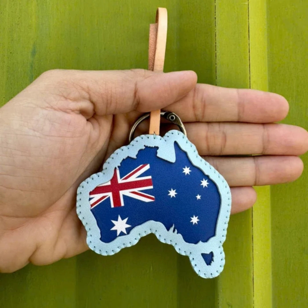 Nation Collection Leather Charm