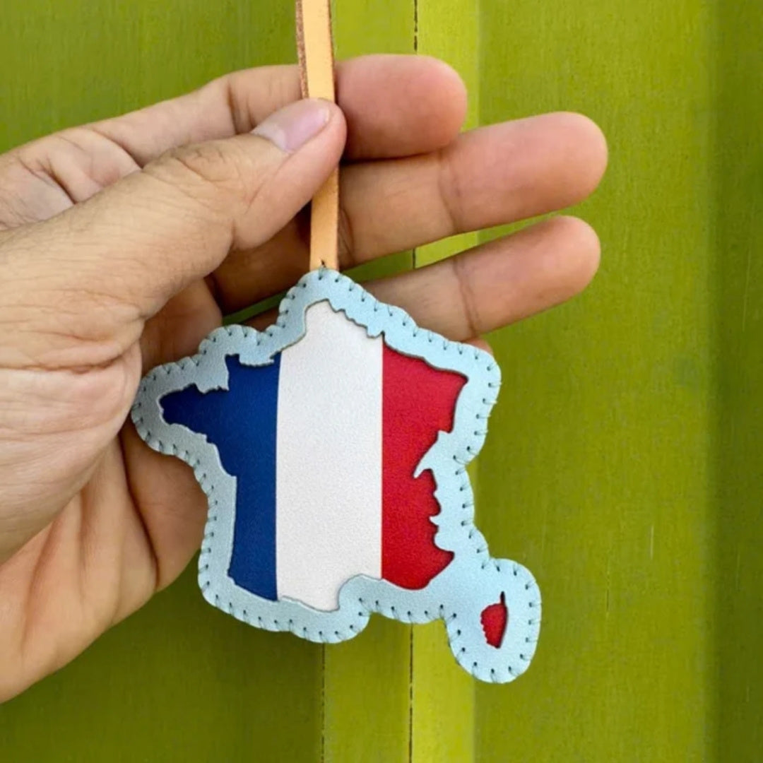 Nation Collection Leather Charm