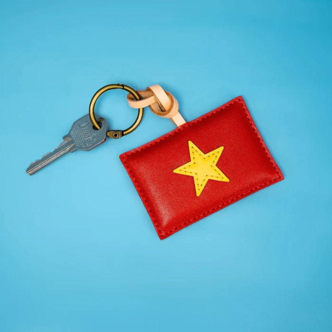 Nation Collection Leather Charm