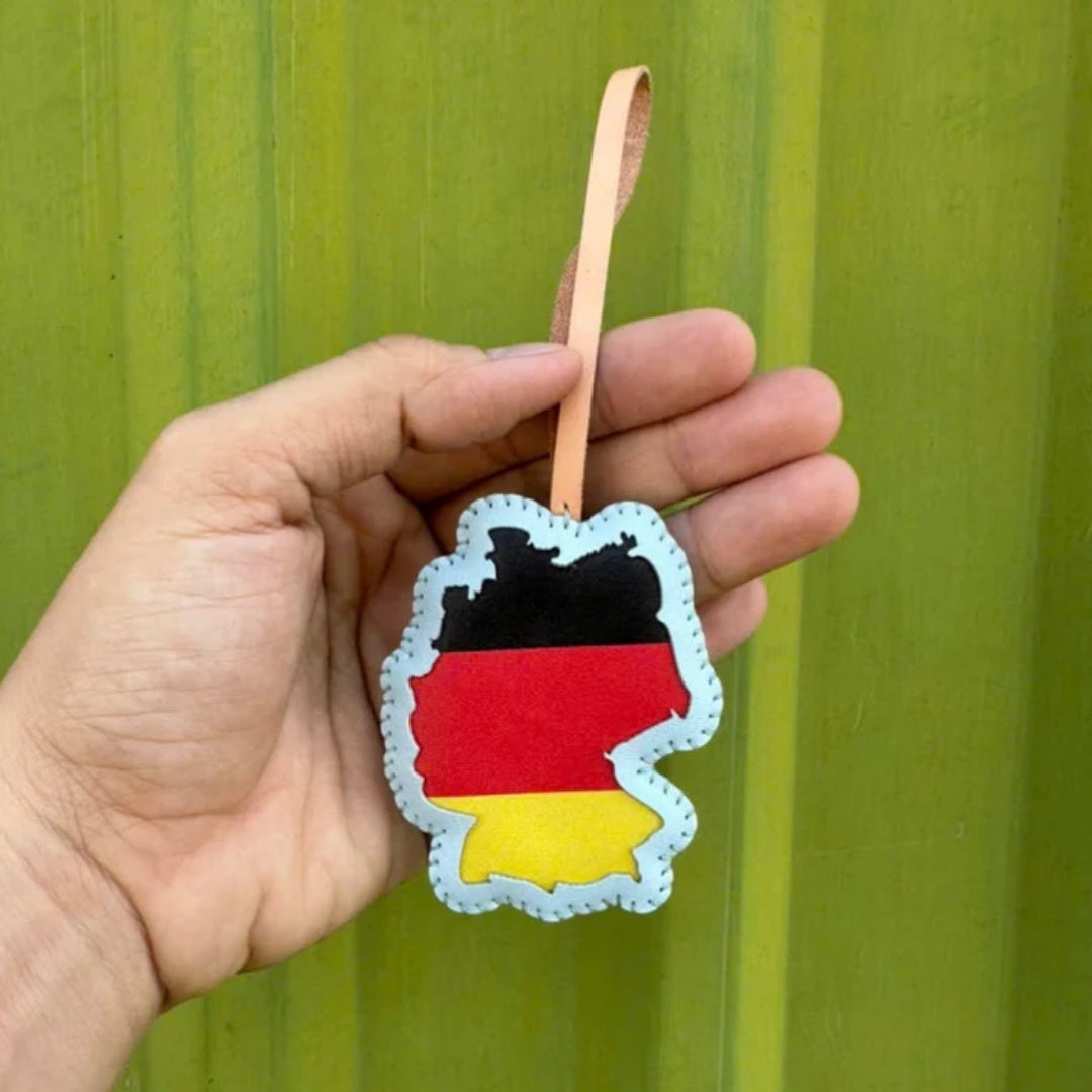 Nation Collection Leather Charm