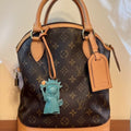 Lady of Liberty Leather Bag Charm