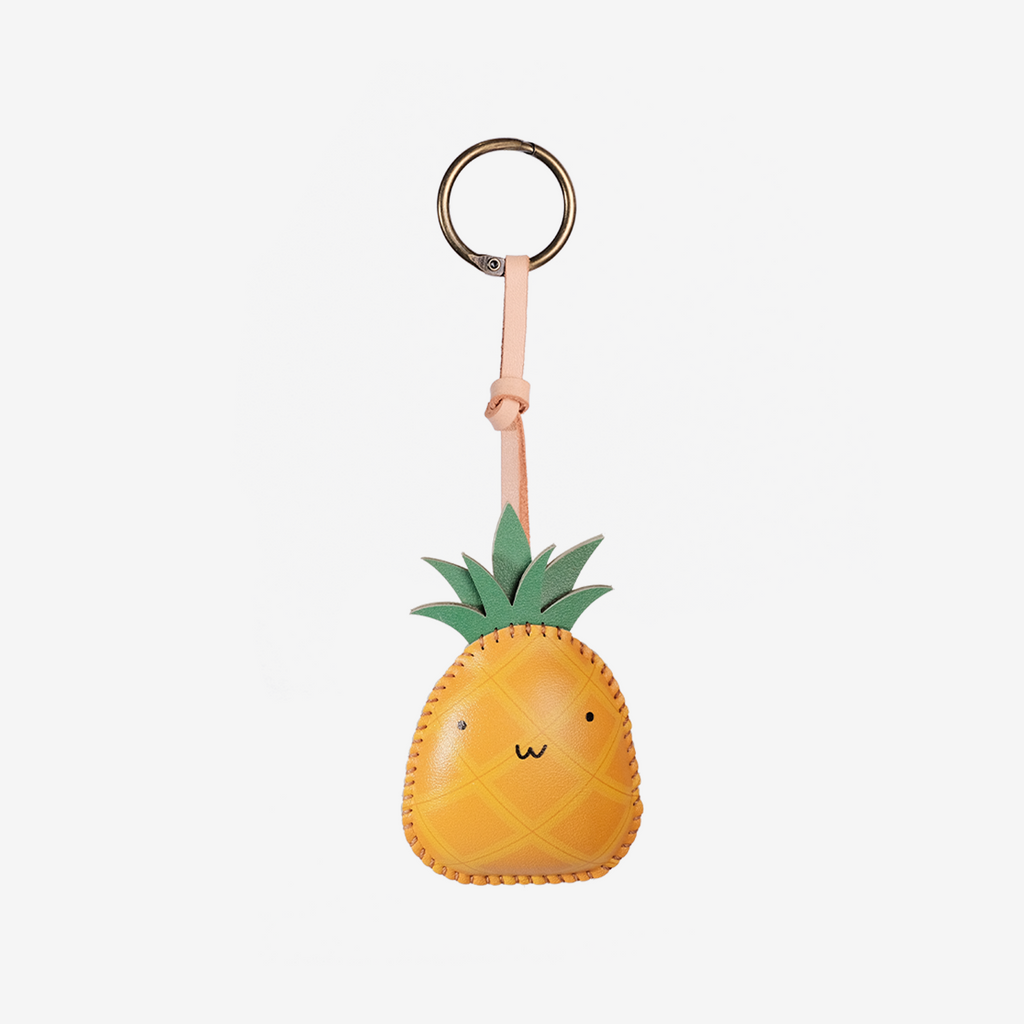 Pineapple Leather Bag Charm-267