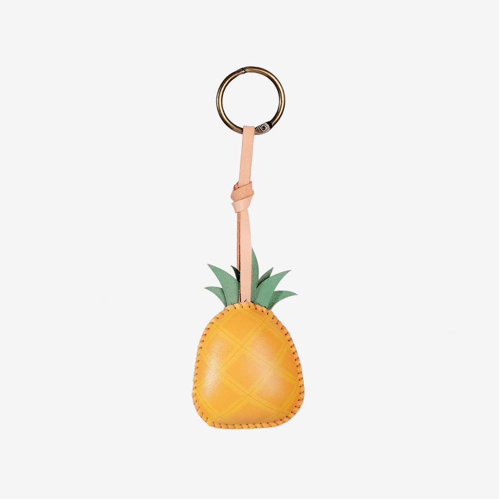  Pineapple Leather Bag Charm-268