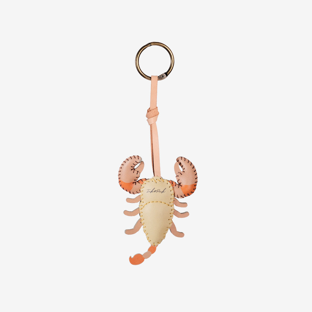  Scorpio Leather Bag Charm-292
