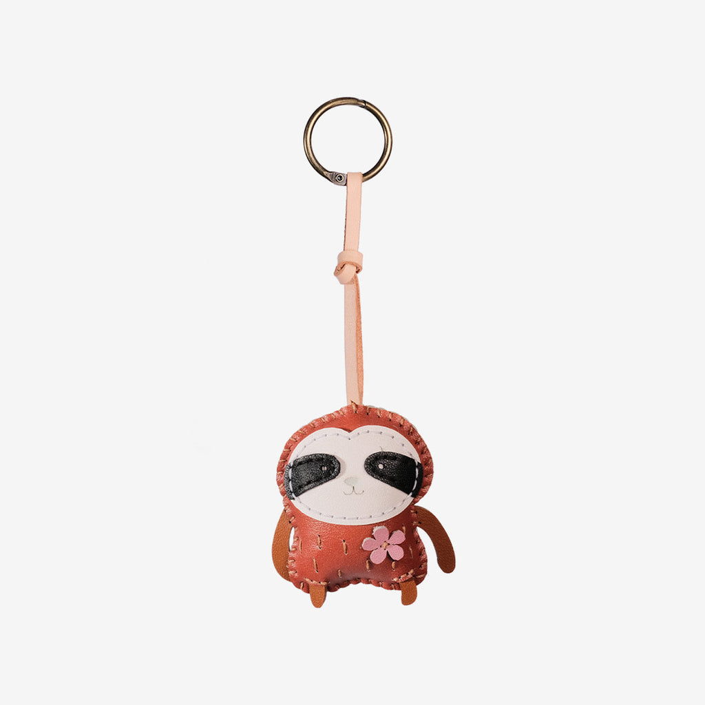 Sloth Leather Bag Charm-312