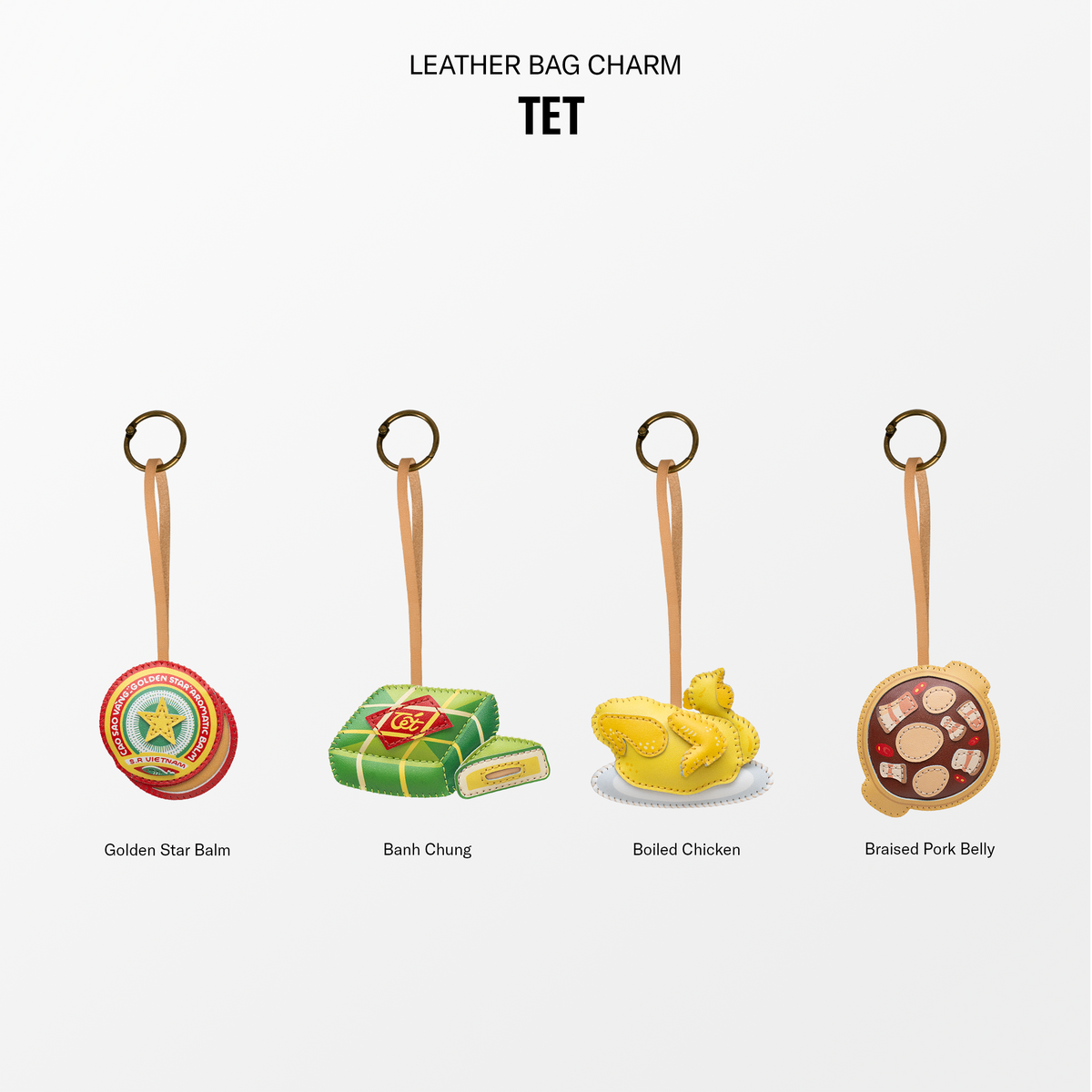 Tet Viet Nam Leather Charm
