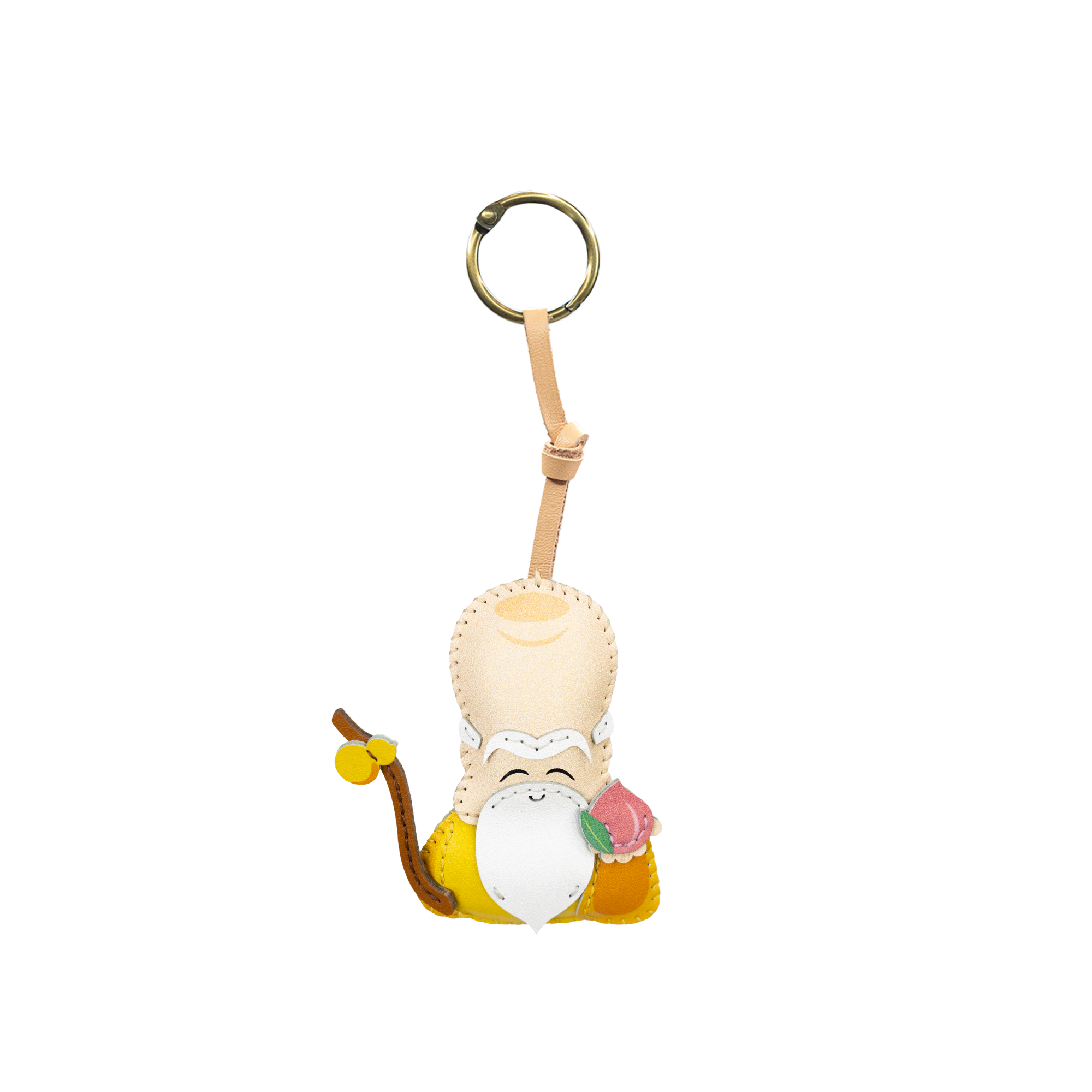 The Three Gods Leather Bag Charm