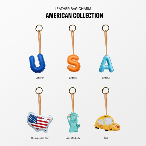 Mặt Dây Chuyền Da Bộ Sưu Tập American