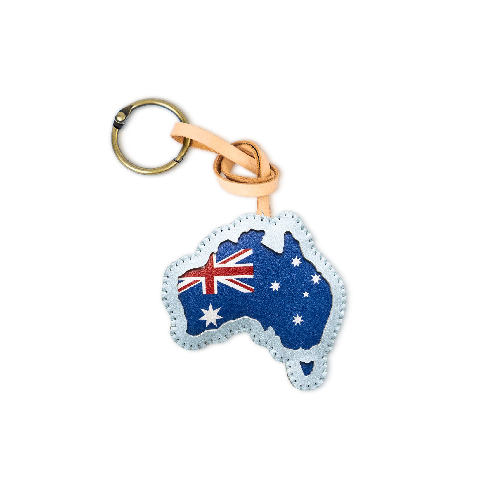 Nation Collection Leather Charm