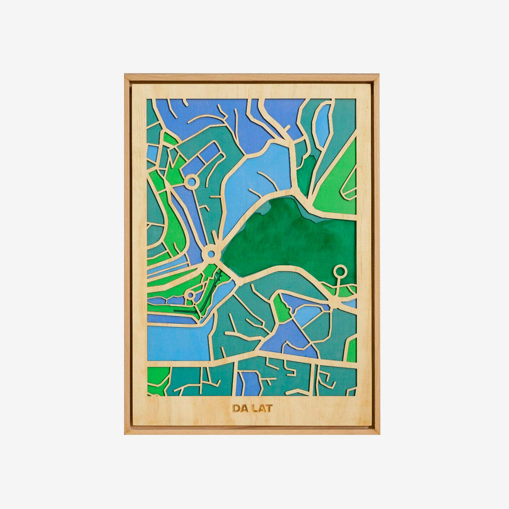  Vietnam Wooden City Map Collection-524