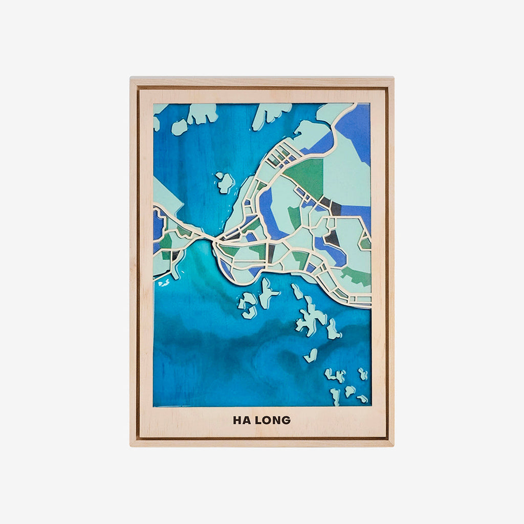  Vietnam Wooden City Map Collection-529