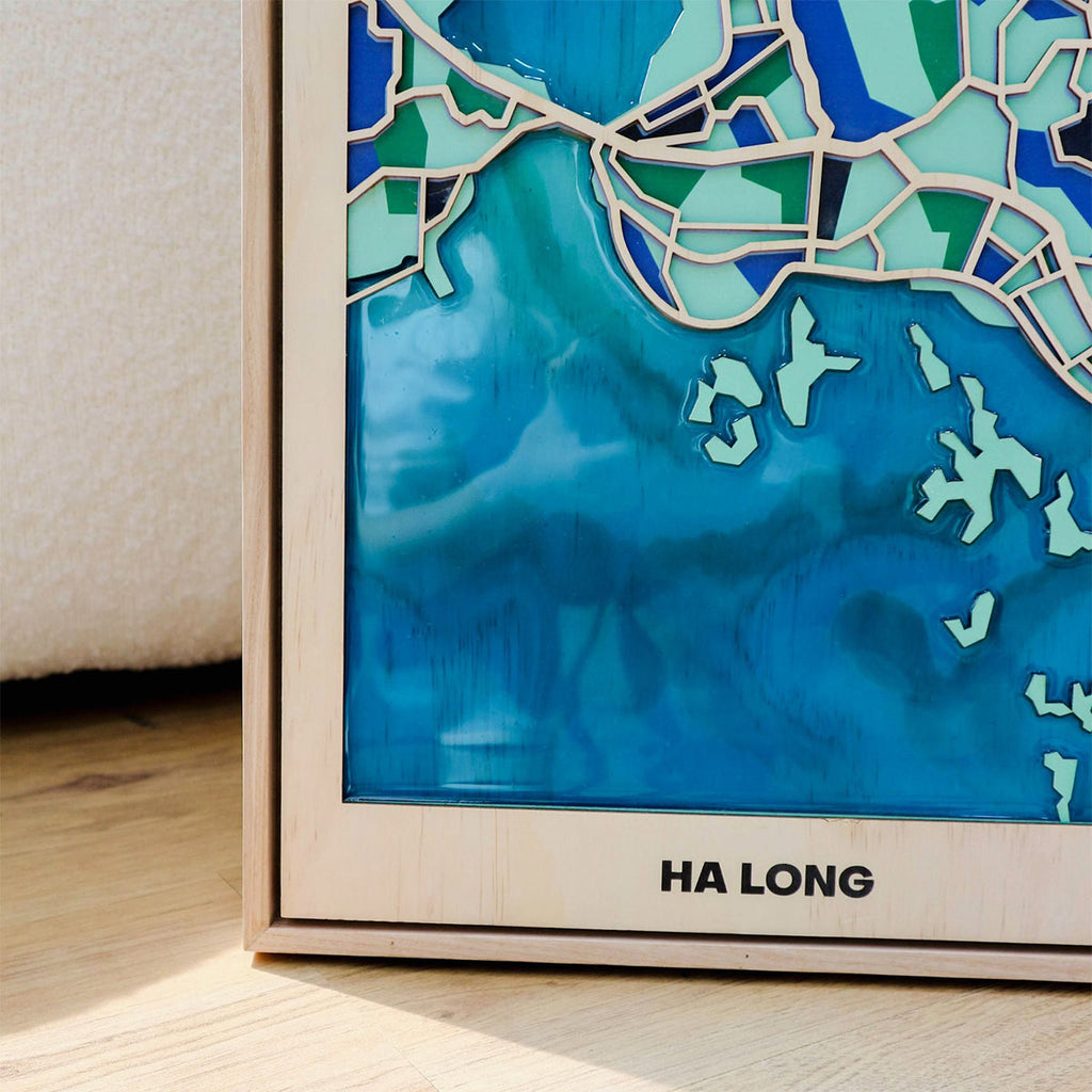 Vietnam Wooden City Map Collection-532