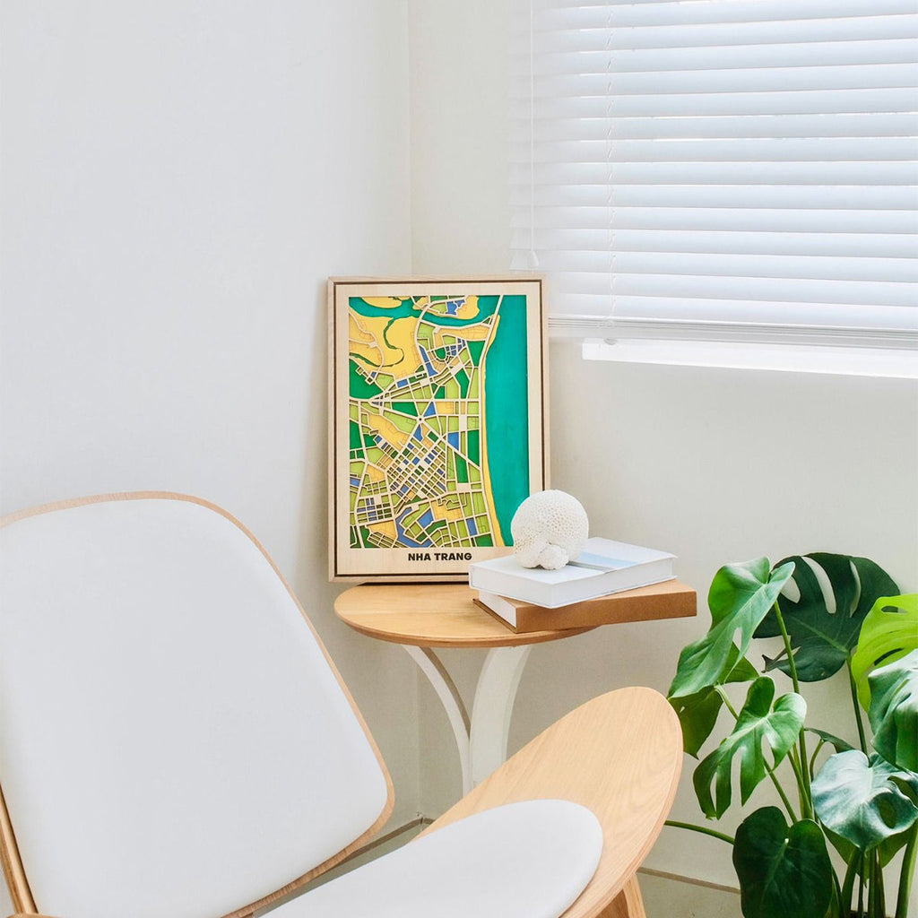  Vietnam Wooden City Map Collection-543