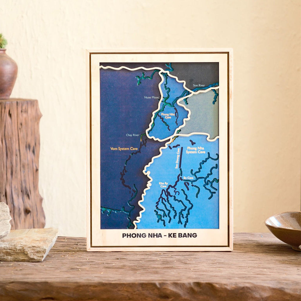  Vietnam Wooden City Map Collection-545