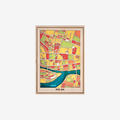 Vietnam Wooden City Map Collection