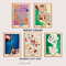 World Wooden City Map - West Coast America