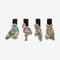 Wooden Bookmark (Set 4) - Fish & Bird