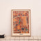 World Wooden City Map - Asia Collection