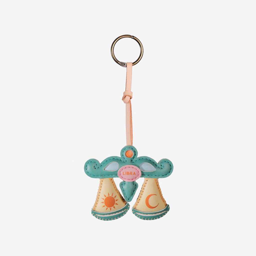  Zodiac Leather Bag Charm-386