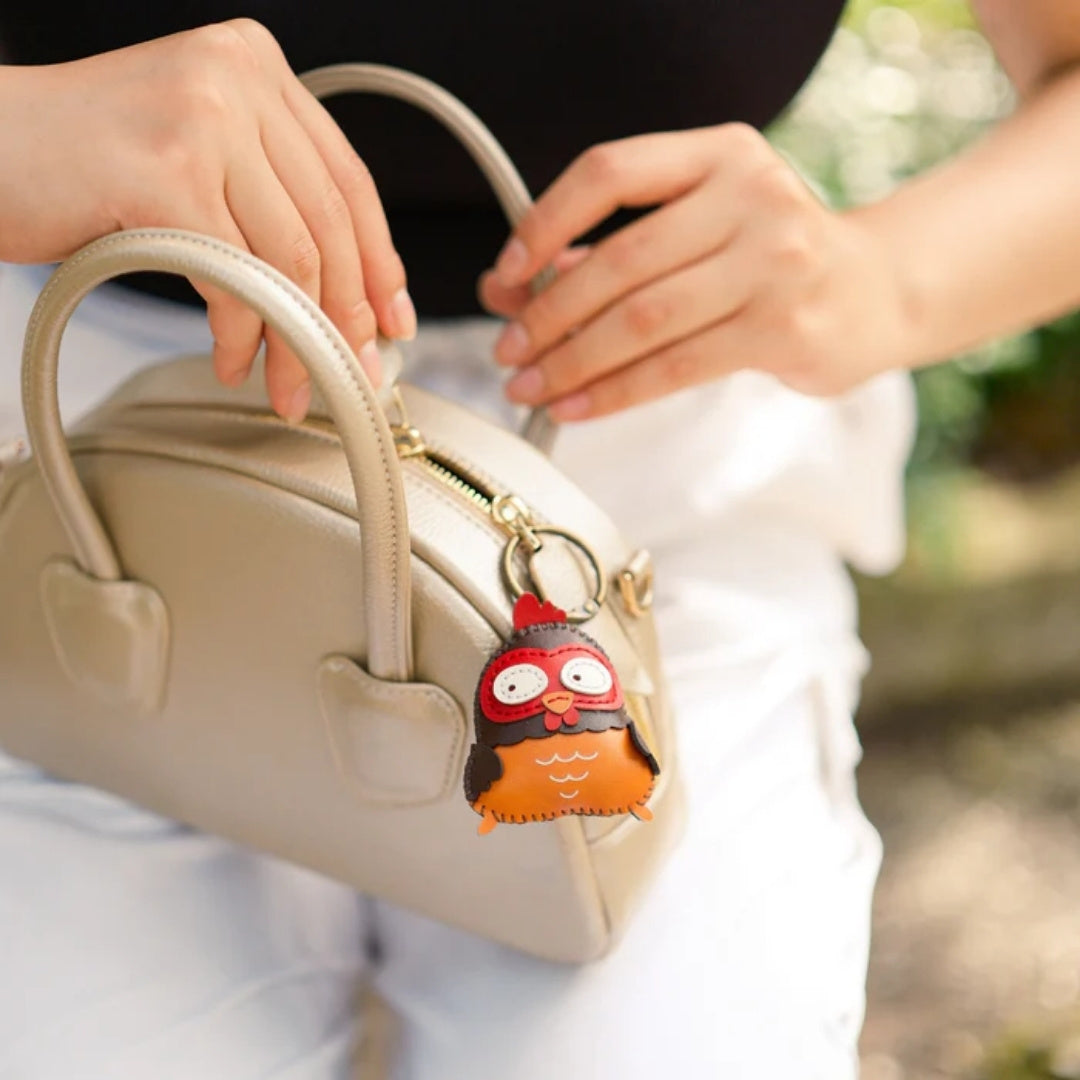 Birds Collection Leather Charm