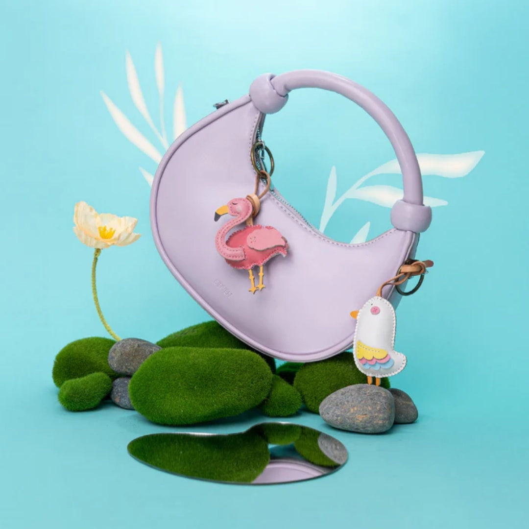 Birds Collection Leather Charm