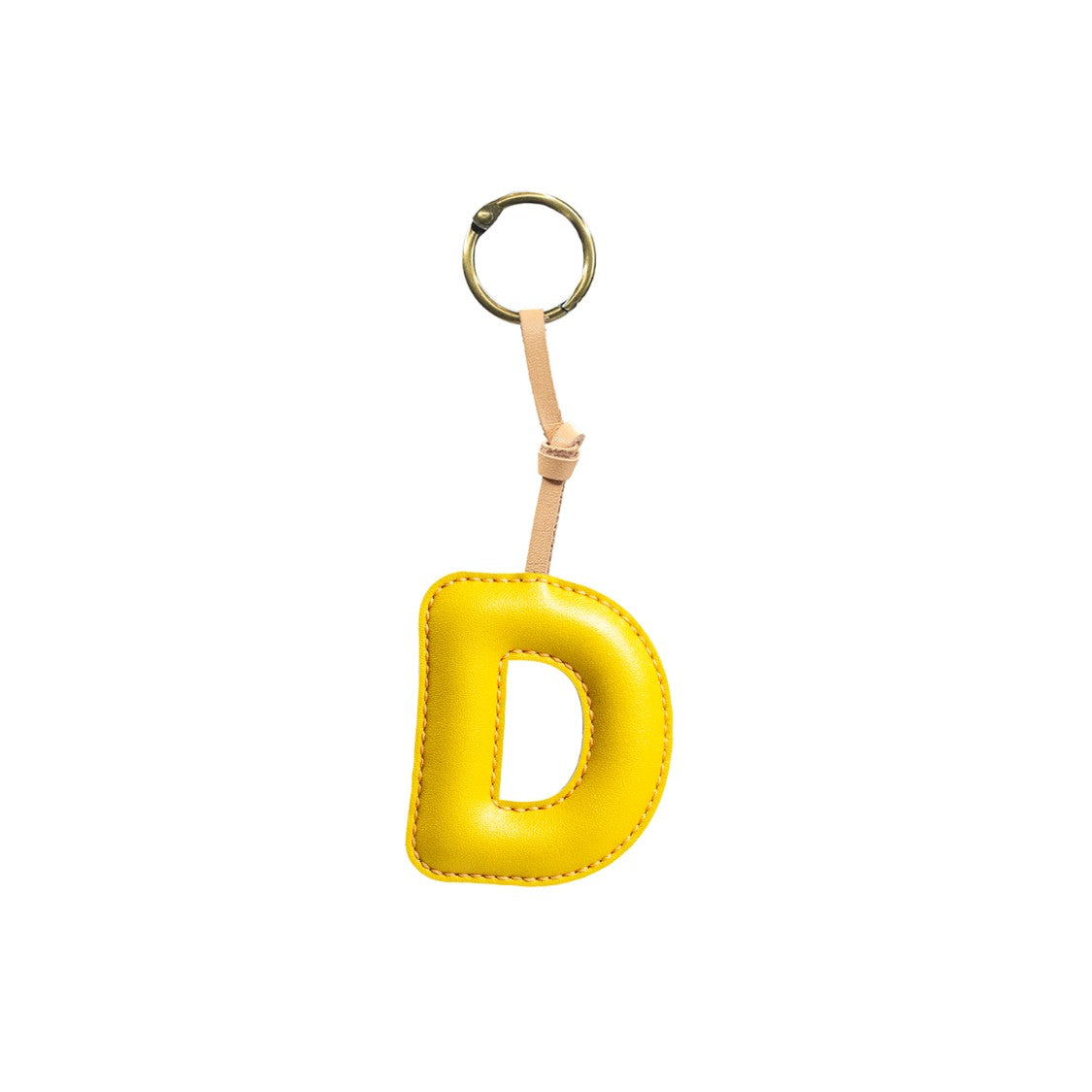 Alphabet Letters Collection Leather Charm