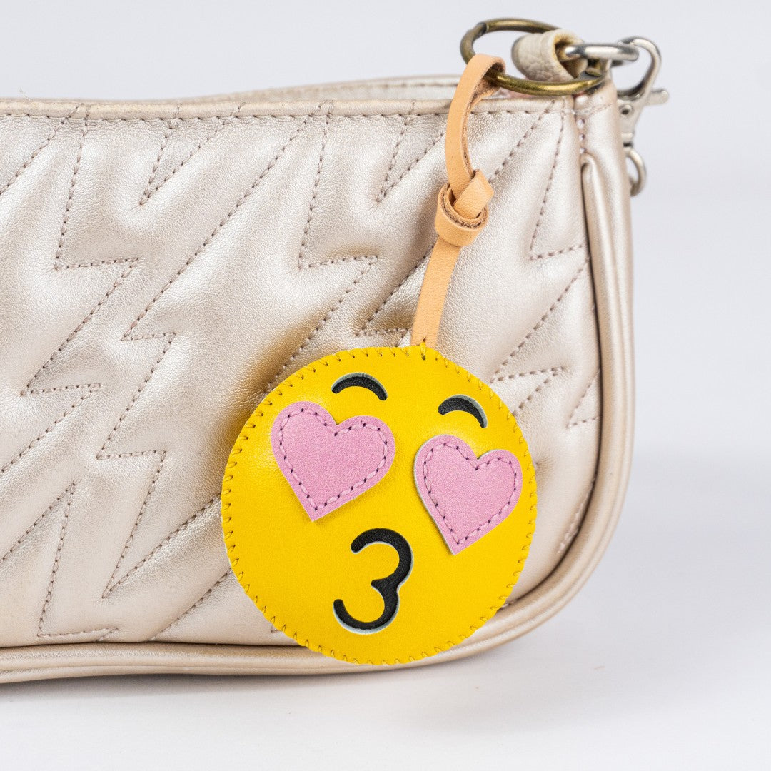 Emoji Collection Leather Charm