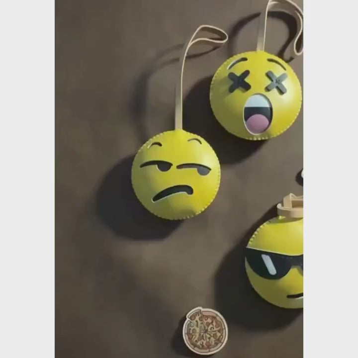 Emoji Collection Leather Charm