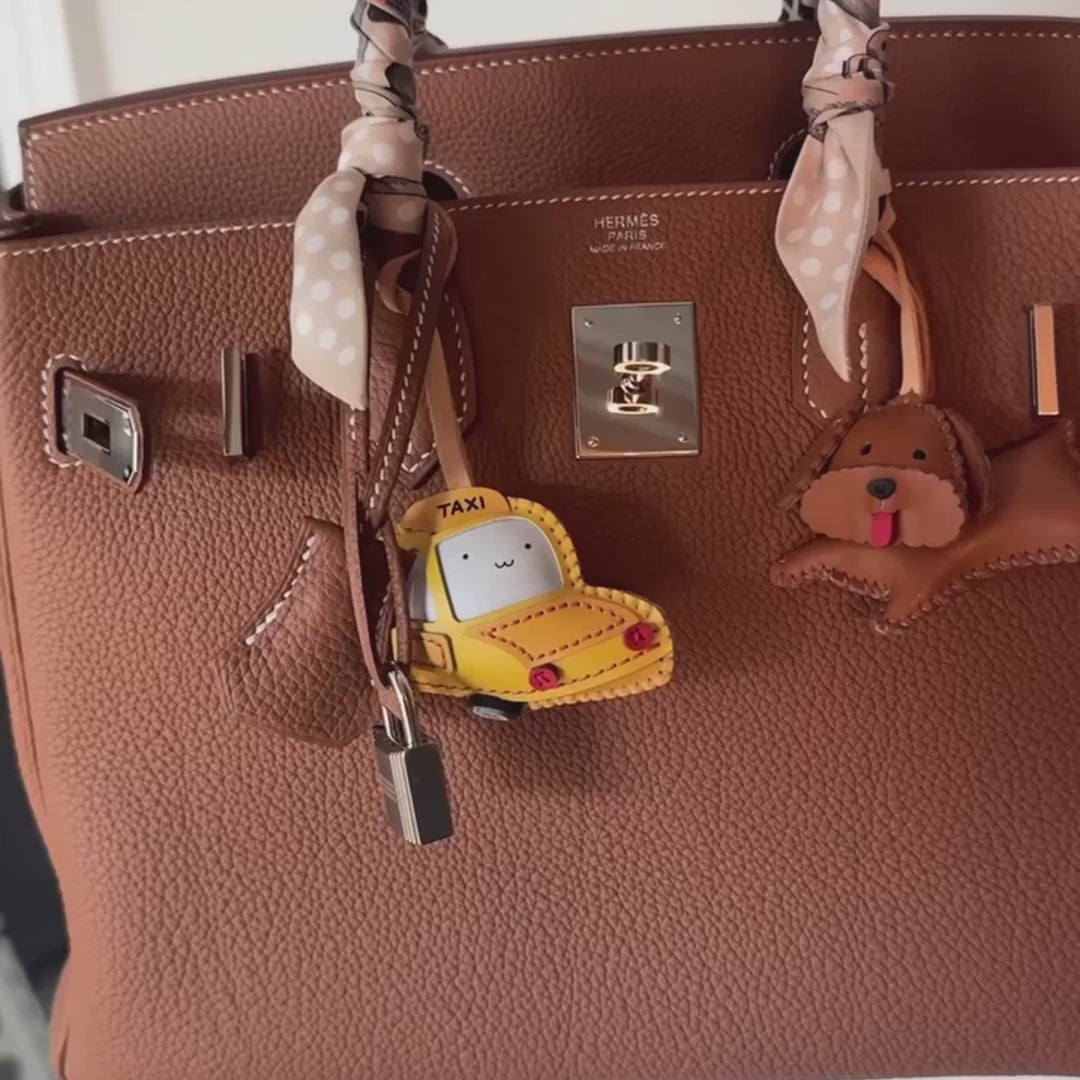 Sports Collection Leather Charm