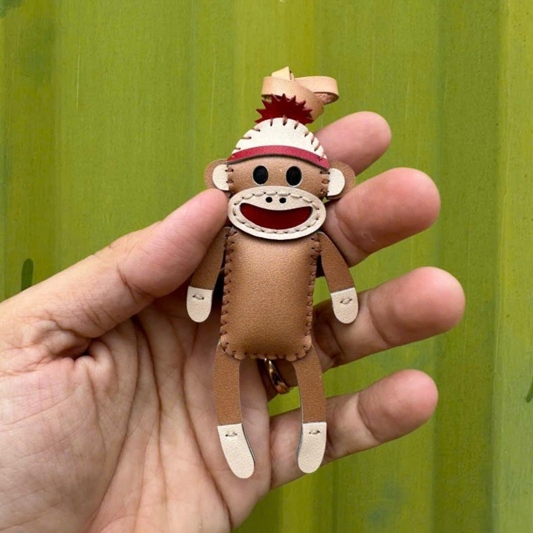 Cute Animal Collection Leather Bag Charm