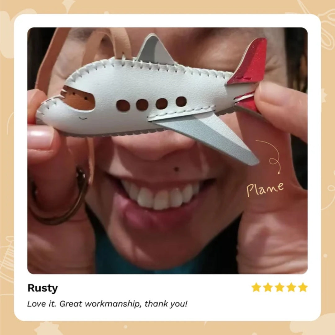 Sports Collection Leather Charm