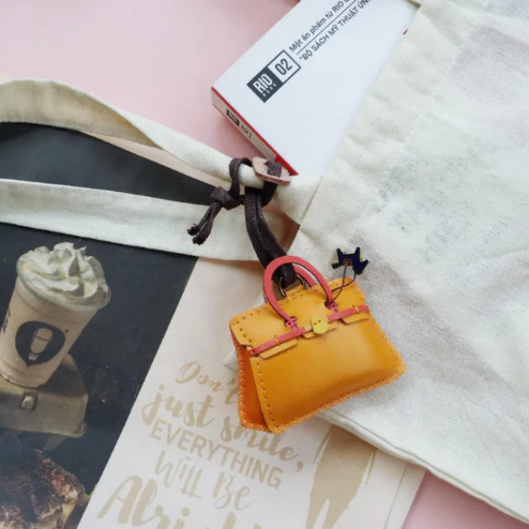 Sports Collection Leather Charm