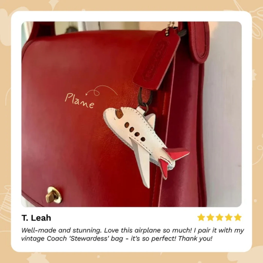 Sports Collection Leather Charm