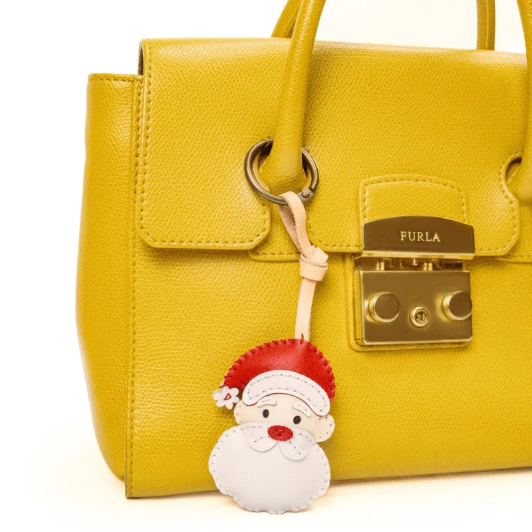 Christmas Leather Bag Charm Collection